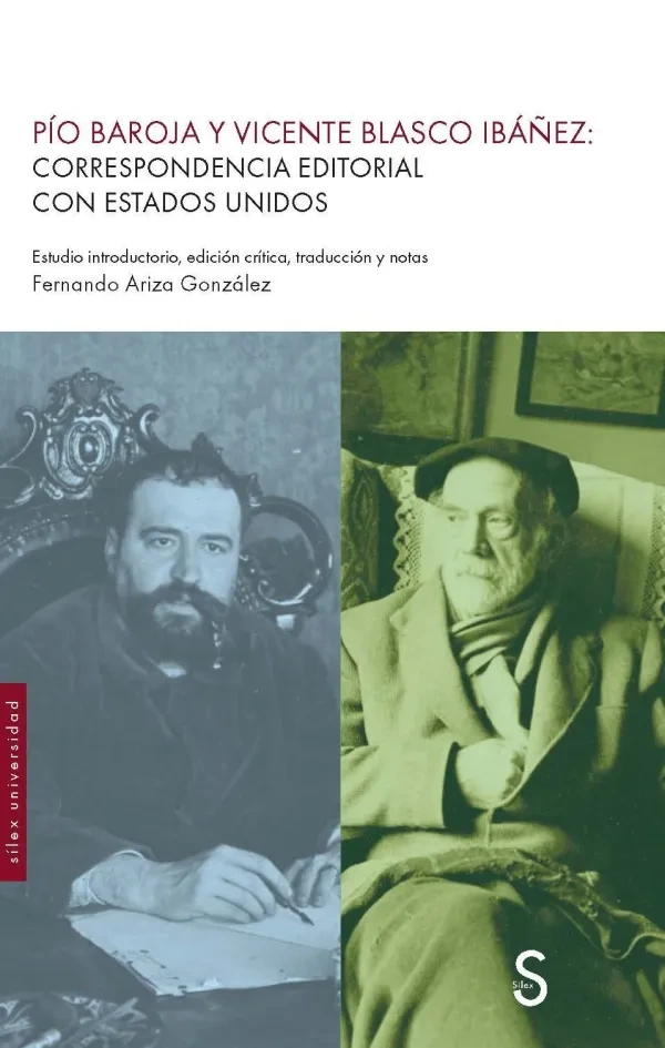 Cubierta de Pío Baroja y Vicente Blasco Ibáñez